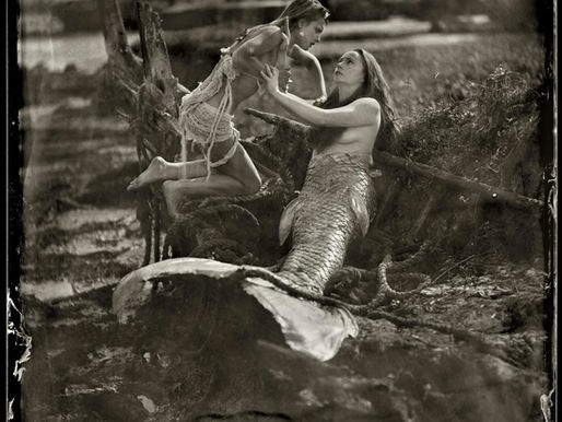 “The Hunger Beneath” wet plate collodion shoot at the beach