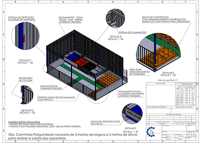 Projeto mecânico em 3D