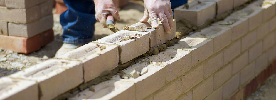 Stones with cement