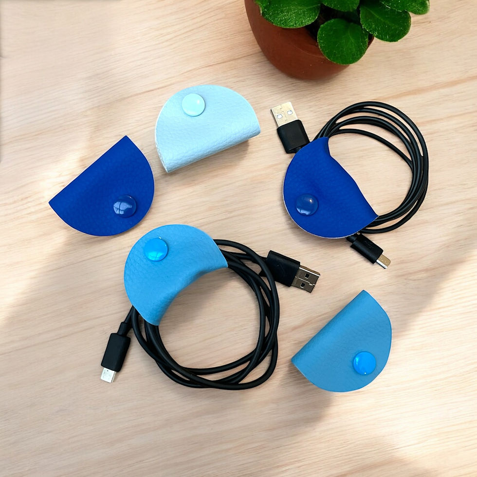 Thumbnail: Blue cable tidies