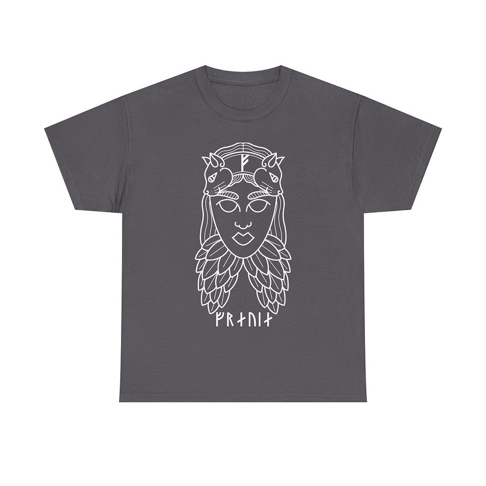 Thumbnail: Freya Godpost T-Shirt Light version