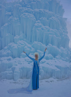 Best Elsa at Ice Castles Midway Utah