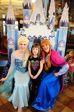 Frozen Party at Chick-Fil-A Utah