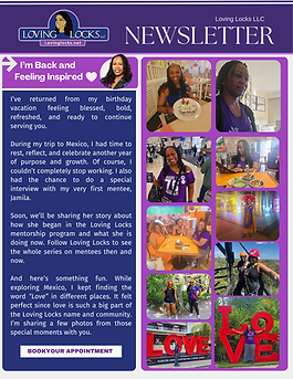 Loving Locks Newsletter March 15th