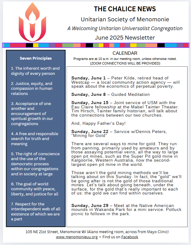 June 2025 Newsletter