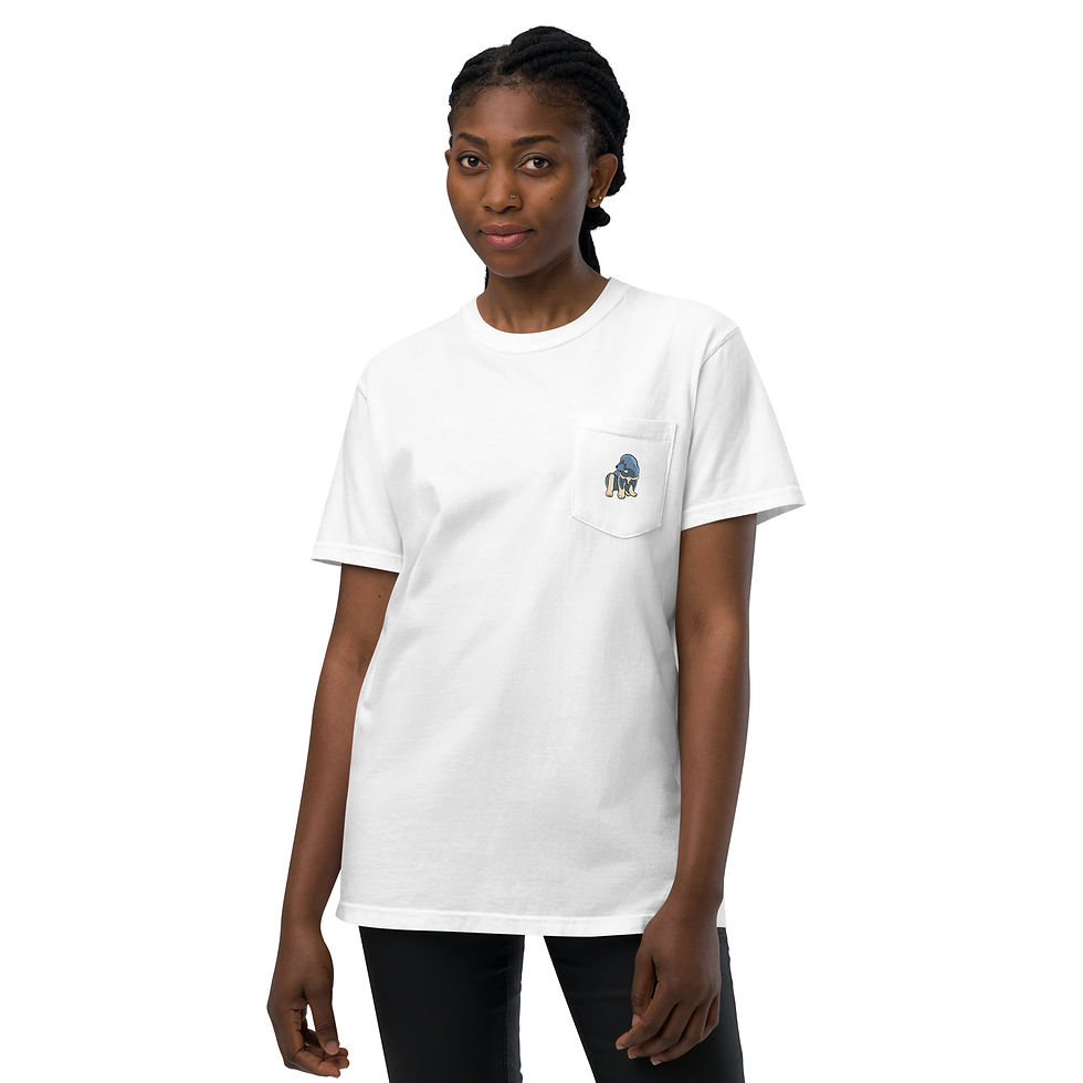 Thumbnail: Comfort Colors - Pocket Tee - Zen Bear