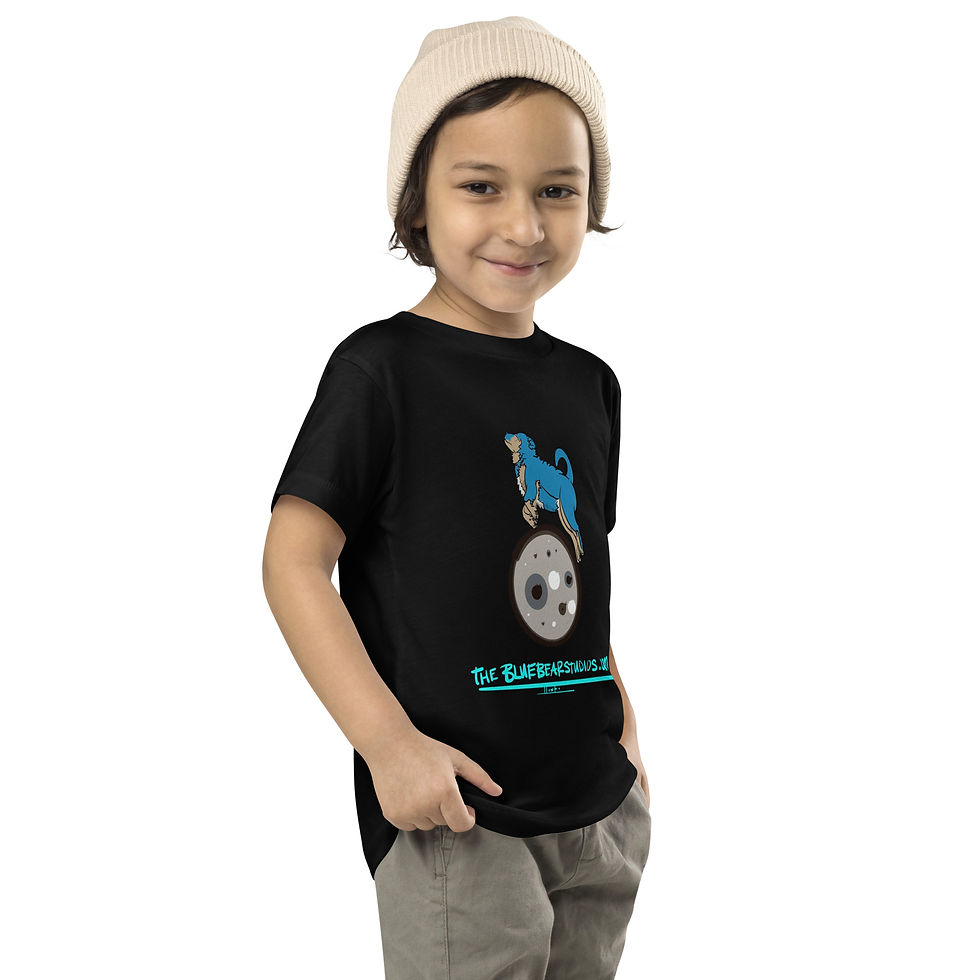 Thumbnail: Toddler Short Sleeve Tee - Lotus Moon