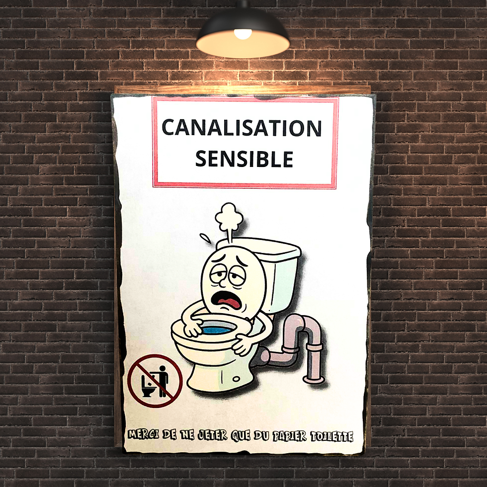 Miniature : Tableau canalisation sensible  🚨 Alerte plomberie en détresse 🚨  Quand les canalisations parlent… c’est rarement pour dire