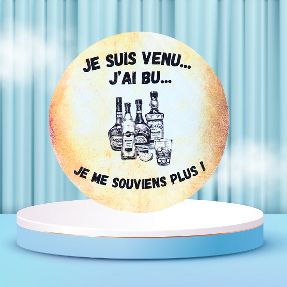 Miniature : 🍹 MISSION : APÉRO IMPOSSIBLE (à se souvenir) 🍹 Je suis venu… J’ai bu… Et après ? 🤔 Bah… si vous vous en souvenez, c’est qu