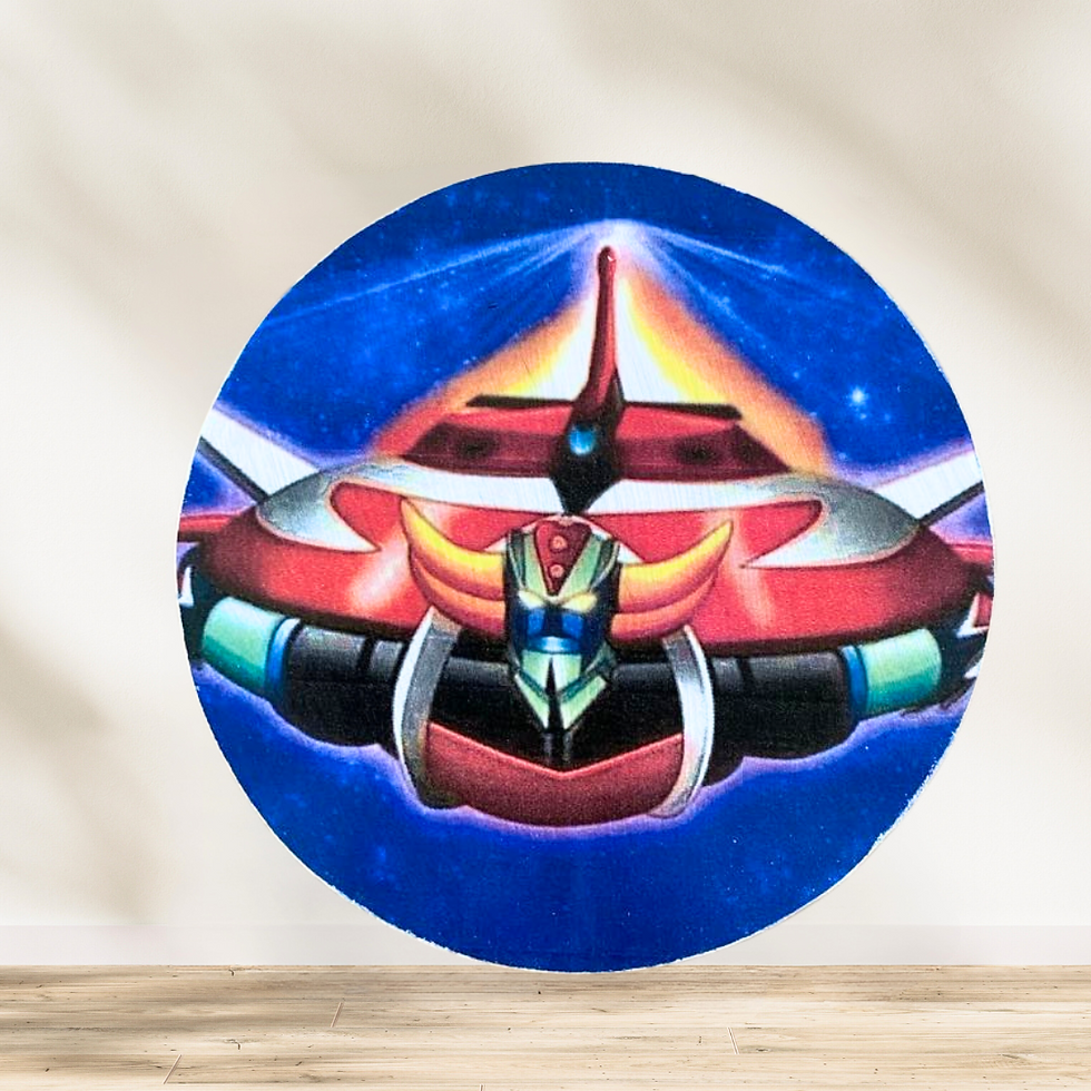 Dessous verre Goldorak 🚀✨ Quand l’artisanat rencontre la nostalgie galactique ! ✨🚀 Voici un dessous de verre pas comme le