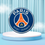 Miniature : Dessous verre PSG  Affichez votre passion pour Paris avec style ! 🔵🔴  Découvrez notre dessous de verre en bois au design in