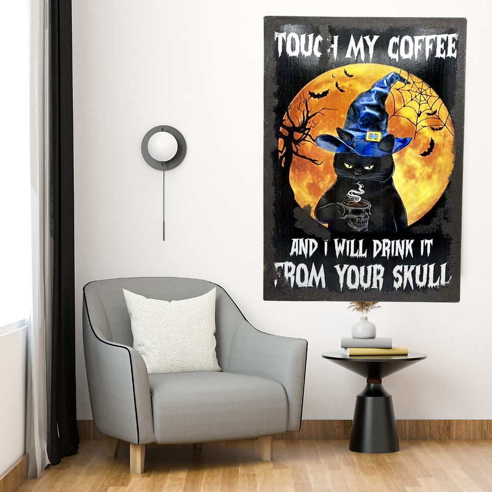 Miniature : chat halloween
