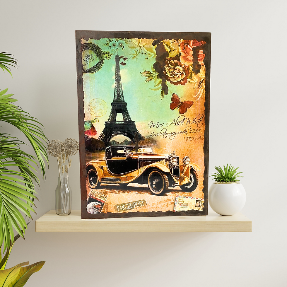 Miniature : Vintage Paris tour eiffel