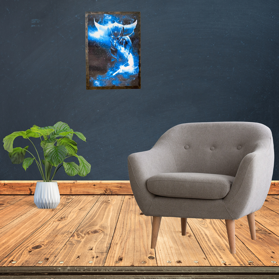 Miniature : Tableau Goldorak  🚀✨ Goldorak veille depuis les étoiles… ✨🚀 Symbole de puissance et de courage, le légendaire robot reprend