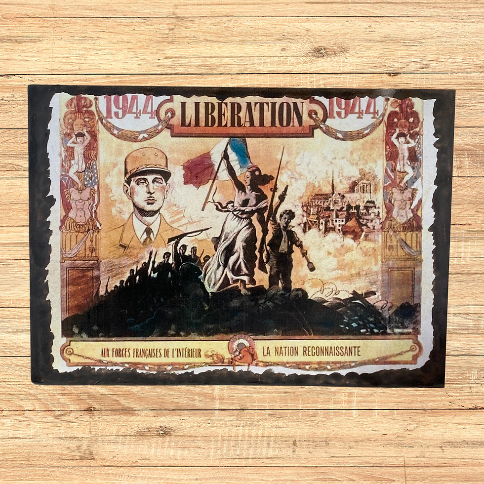 Miniature : libération 1944