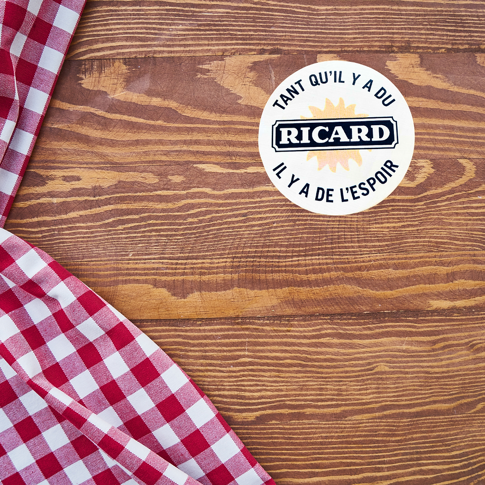 Miniature : 🟡 Tant qu’il y a du Ricard… il y a de l’espoir ! 🟡 Ce dessous de verre ne fait pas que protéger ta table… Il te rappelle qu