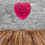 Miniature : Toile coeur rose