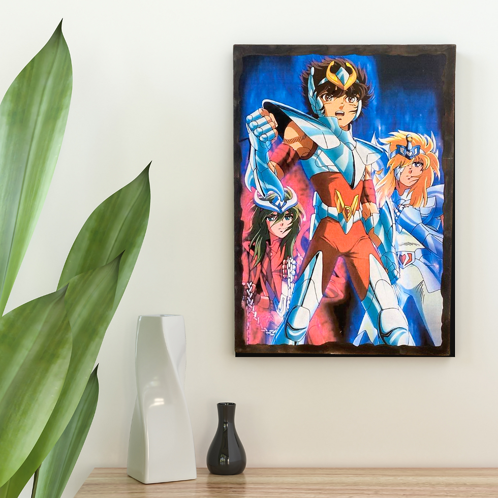 Miniature : tableau  Les chevaliers du zodiaque - Saint Seiya
