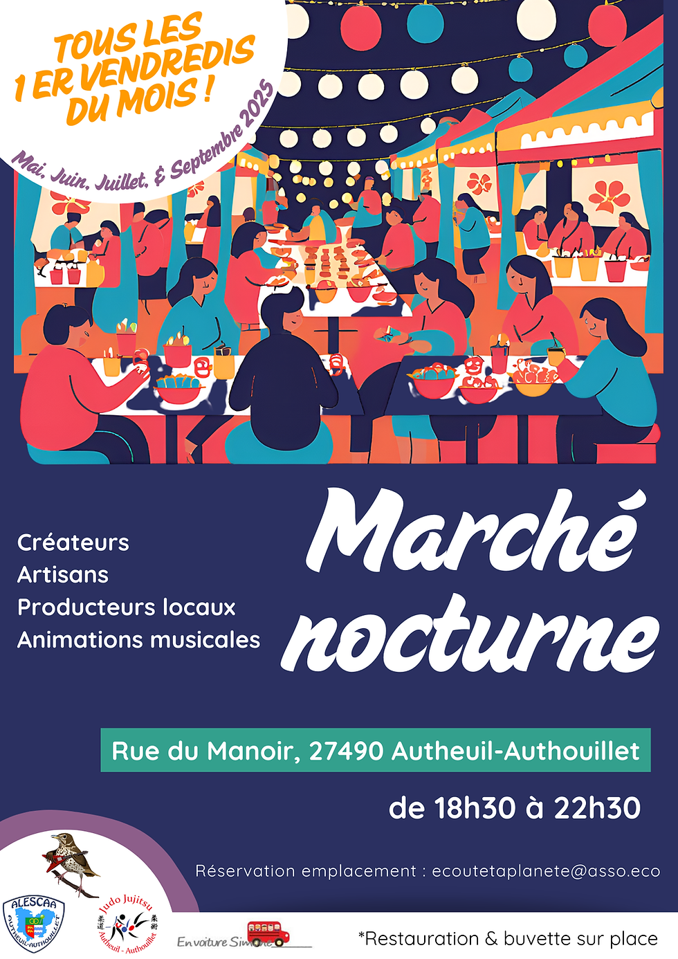 Marché Nocturne d'Autheuil-Authouillet