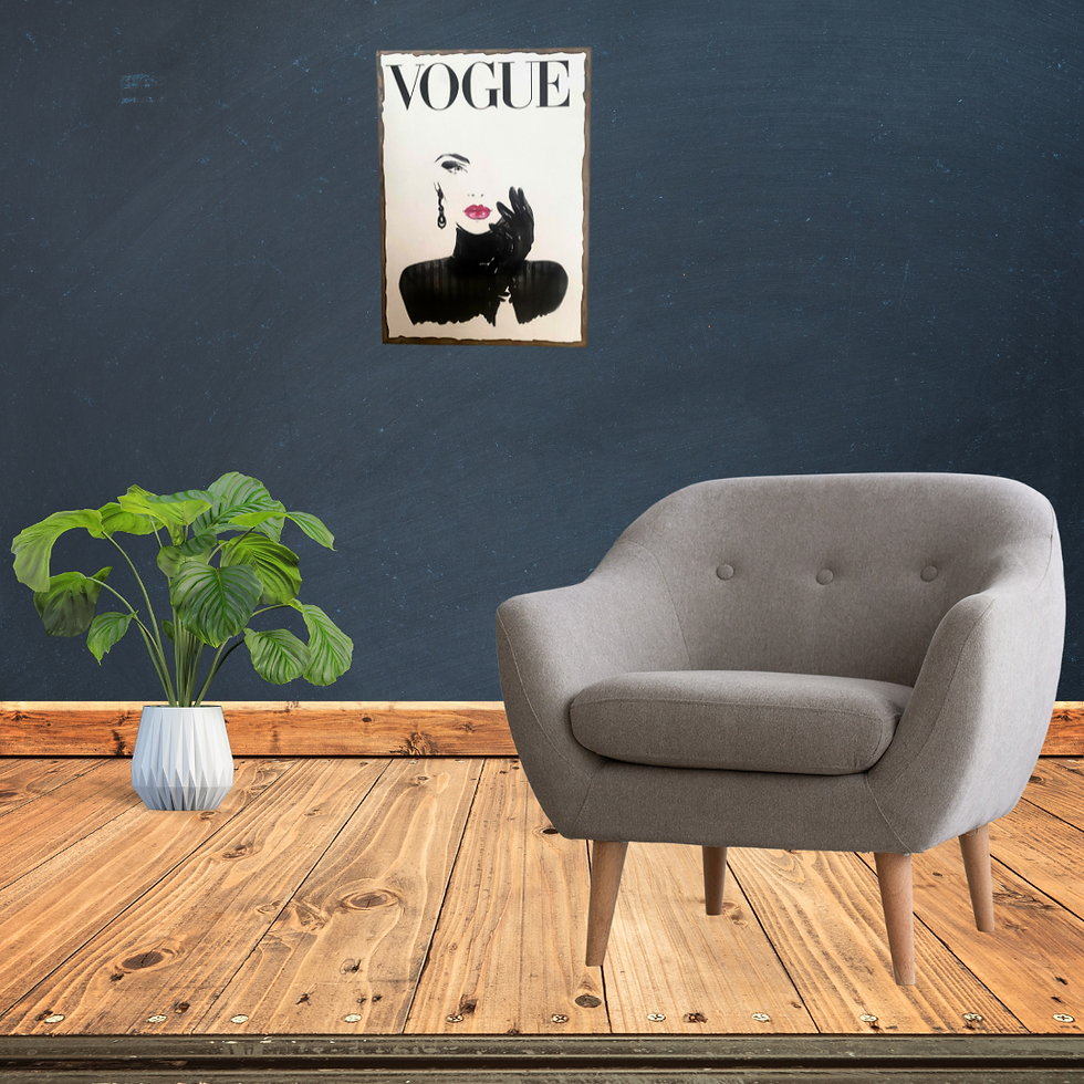 Miniature : Tableau Vogue  🖤 Élégance intemporelle 🖤 Un regard mystérieux, des lèvres rouges iconiques et une allure digne des plus gra