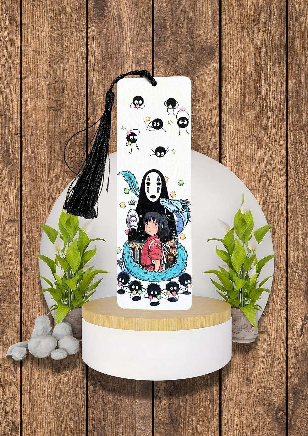 Miniature : Marque page Le voyage de Chihiro    Un voyage entre deux mondes, à chaque page tournée   Ce marque-page rend hommage à la mag