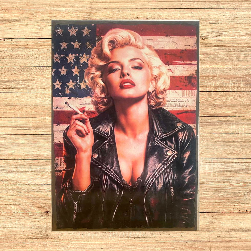 Miniature : Tableau Marilyn Monroe  🔥 Une icône revisitée, un style intemporel 🔥  Inspiré de la légendaire Marilyn Monroe, ce tableau c