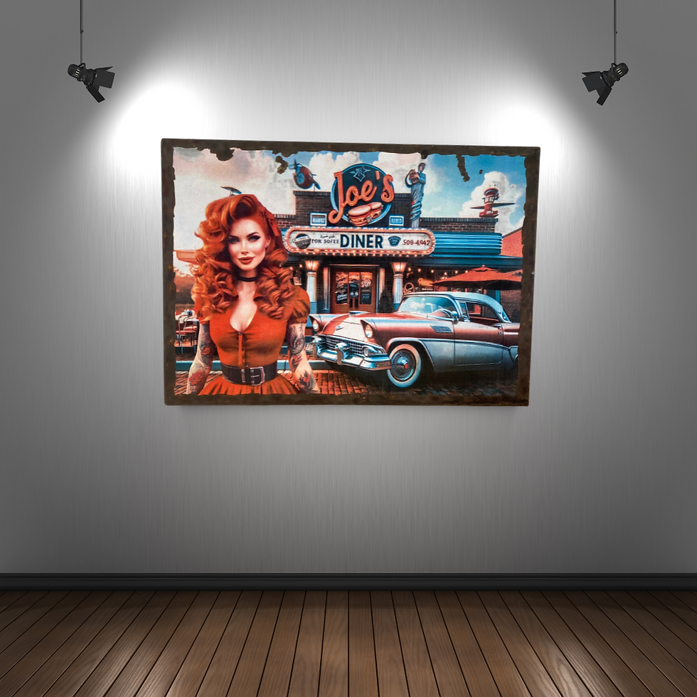 Miniature : Pin up driving