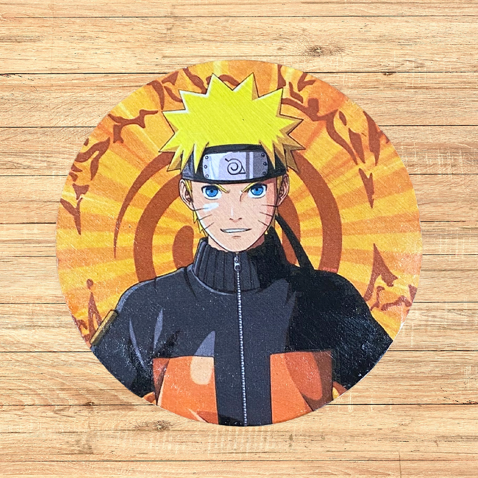 Miniature : Dessous verre Naruto  🍥 Pour les vrais ninjas du quotidien ! 🔥 Préparez vos pauses café, vos soirées anime ou vos moments d