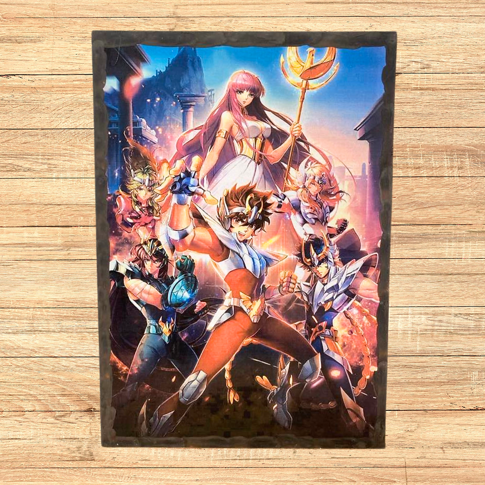 Miniature : Tableau les chevaliers du zodiaque - Saint Seiya  ⚡ Les Chevaliers du Zodiaque veillent sur votre déco ! ⚡  Plongez dans l’un