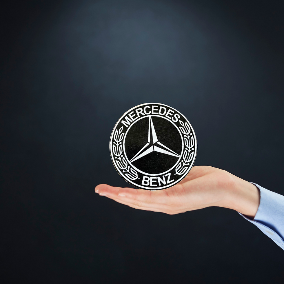 Miniature : Dessous verre Mercedes  🖤 Élégance jusque sous votre verre 🖤  Parce qu’un détail peut faire toute la différence… Ce dessous