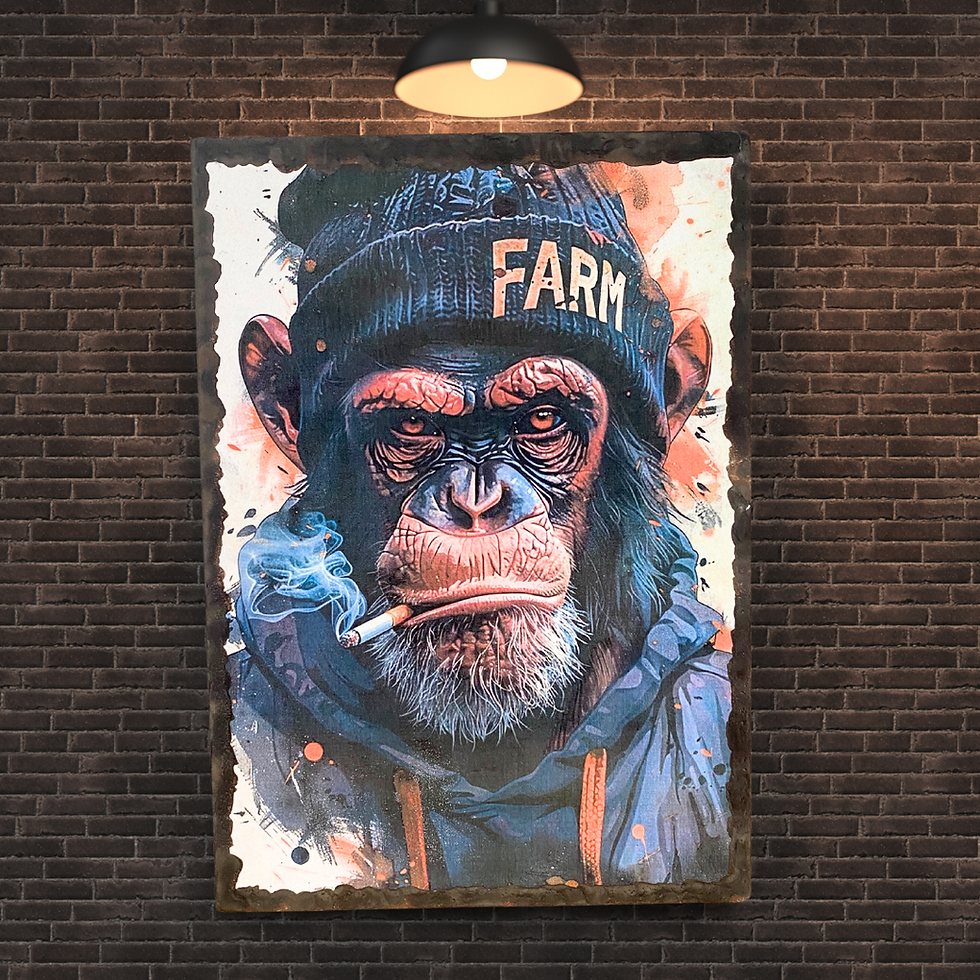 Miniature : Portrait singe