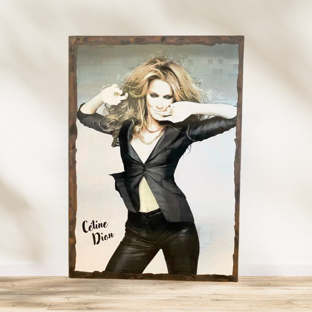 Tableau Céline Dion 🎶 Élégance, charisme et puissance vocale : trois mots qui résument à merveille l’icône qu’est Céline Di