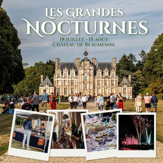 Nocturne au chateau de Beaumesnil