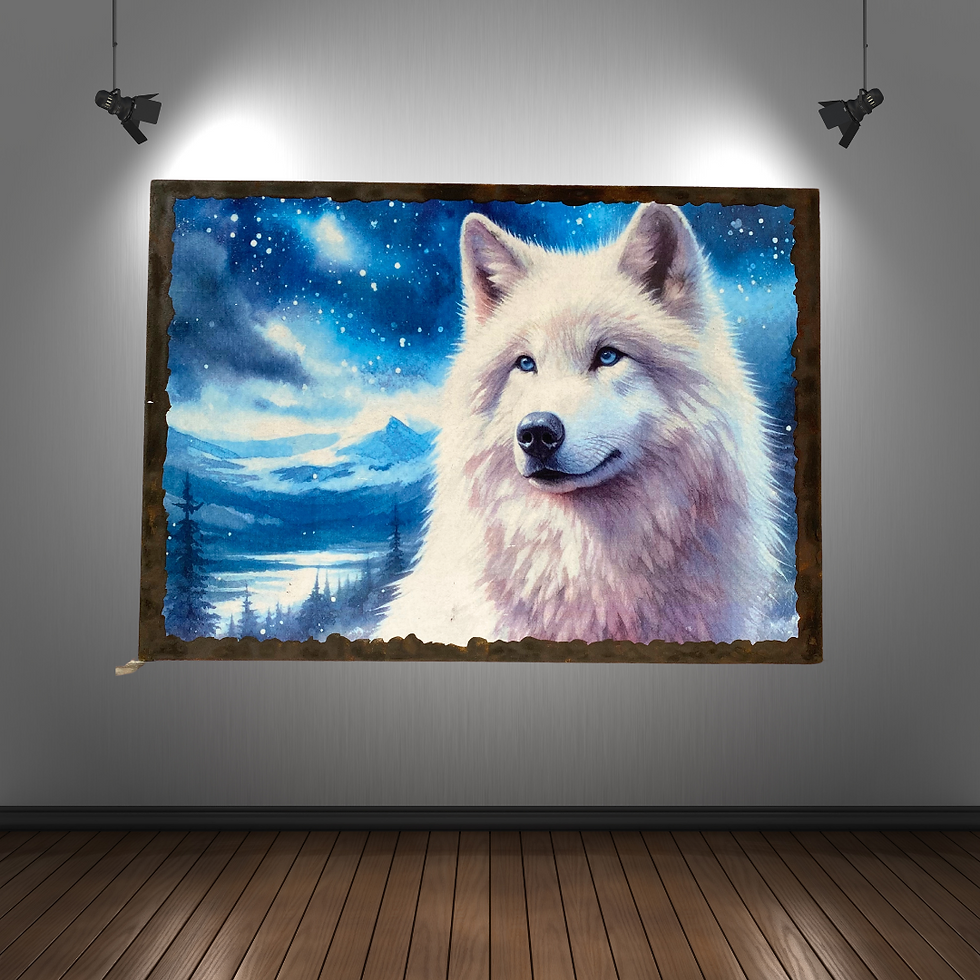 Miniature : loup