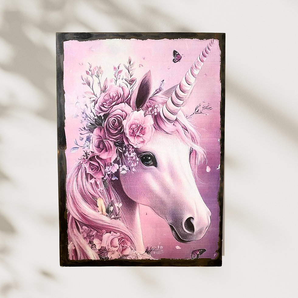 Miniature : Tableau Licorne  🦄💫 Quand la grâce rencontre la magie... 💫🦄 Plongez dans un monde où les rêves prennent vie et où les lic
