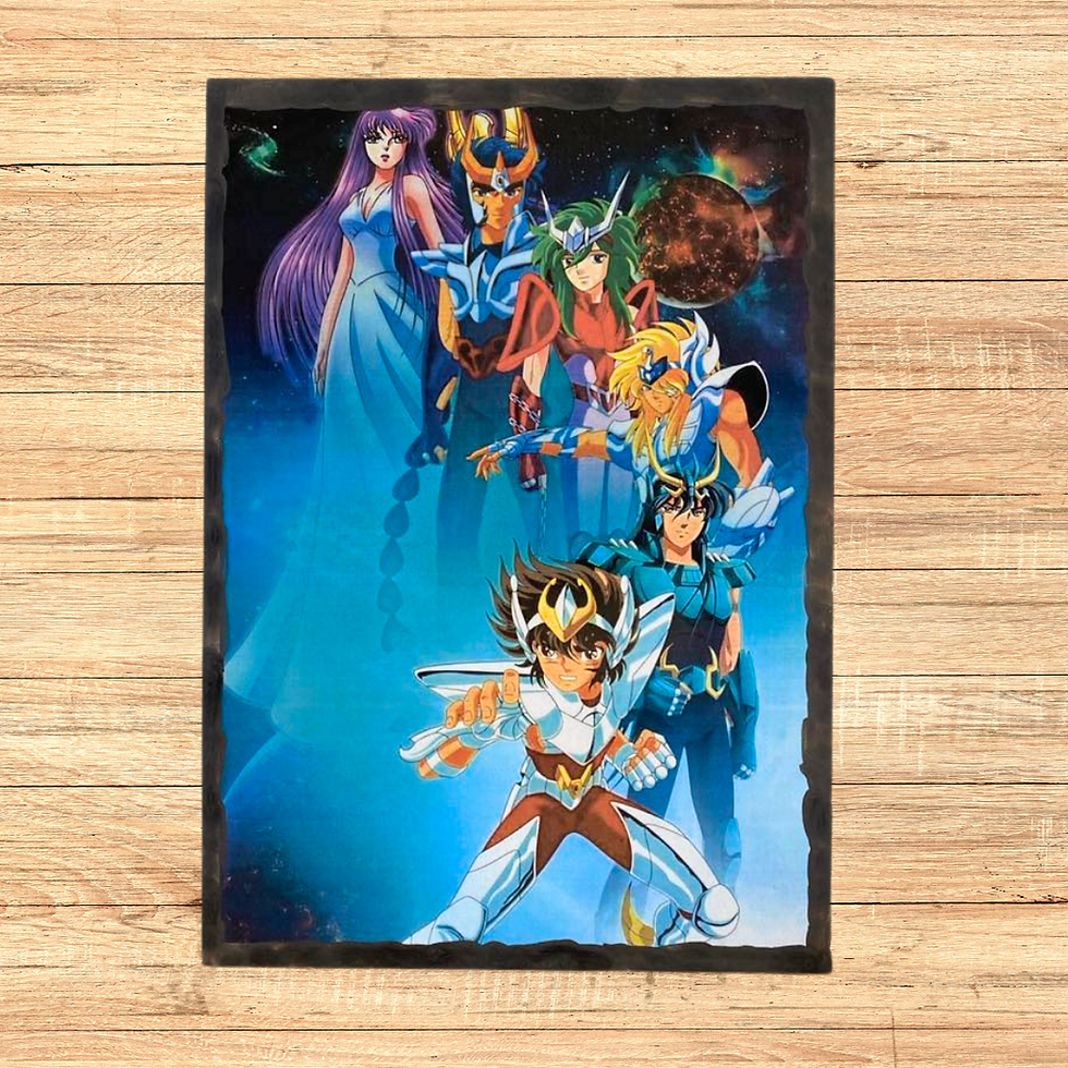 Miniature : Tableau les chevaliers du zodiaque - Saint Seiya  ⚡ Les Chevaliers du Zodiaque veillent sur votre déco ! ⚡  Plongez dans l’un