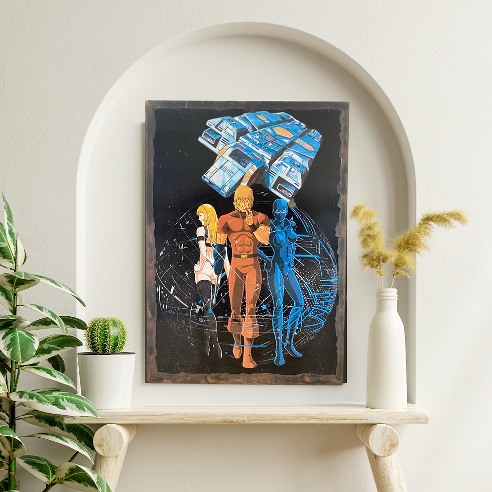Miniature : Tableau Cobra  🌌 Plongez dans l’univers galactique de Cobra ! 🌟  Héros charismatique, femmes fatales et vaisseaux interstel