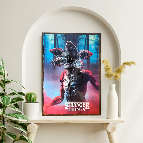 Poster Stranger Things Demogorgon 53x158cm Décoration Murale Poster Stranger Things Demogorgon 53x158cm Décoration Murale