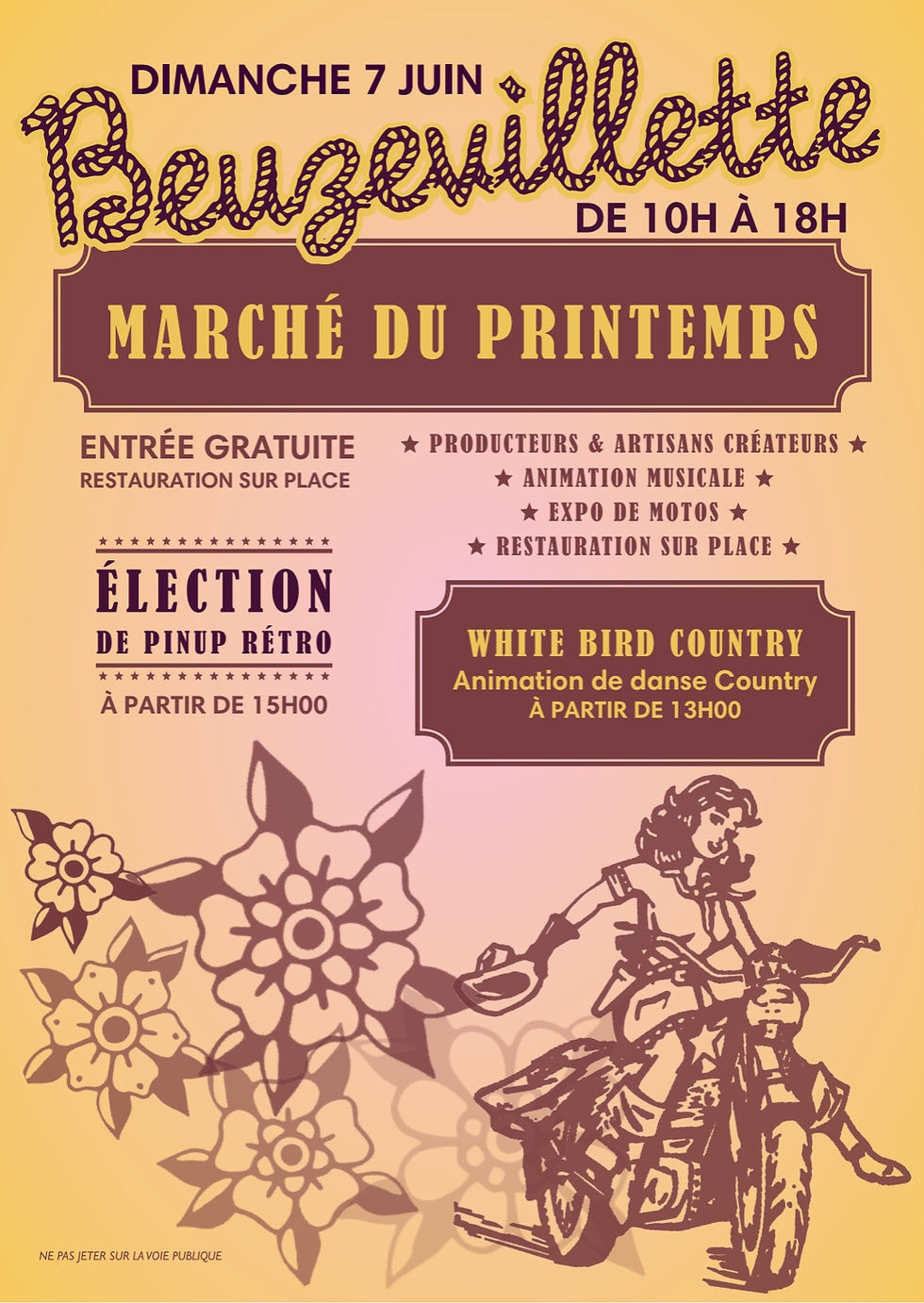 marché de printemps