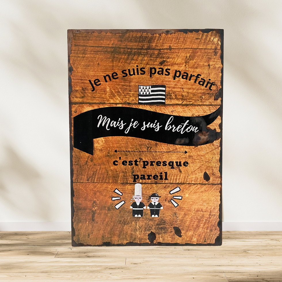 Je ne suis pas parfait  mais je suis breton
