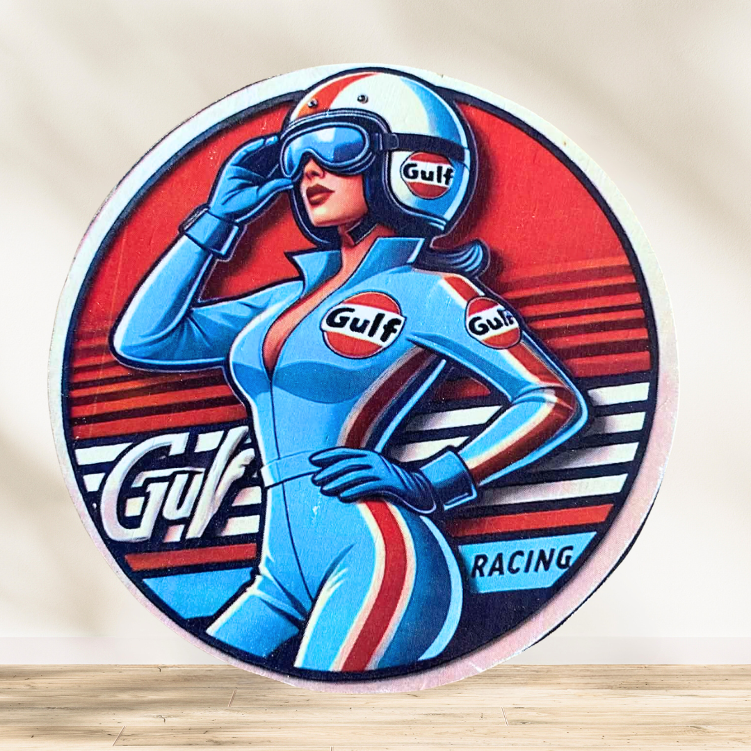 Dessous verre Gulf đđ PrĂȘte Ă dĂ©marrer⊠et clairement pas lĂ pour faire de la figuration ! Avec ce dessous de verre Gulf