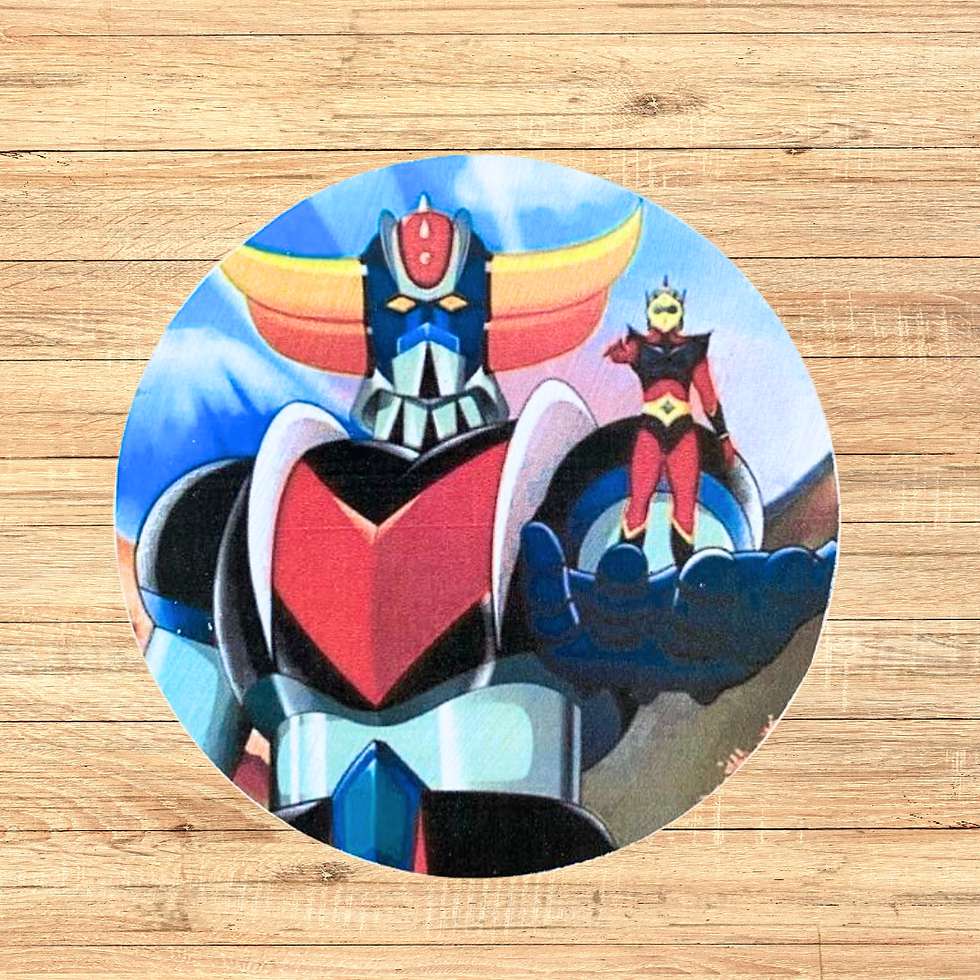 Miniature : Dessous verre Goldorak  🚀 Grendizer débarque dans votre salon ! 🌌  Ce dessous de verre n’est pas un simple accessoire… c’es