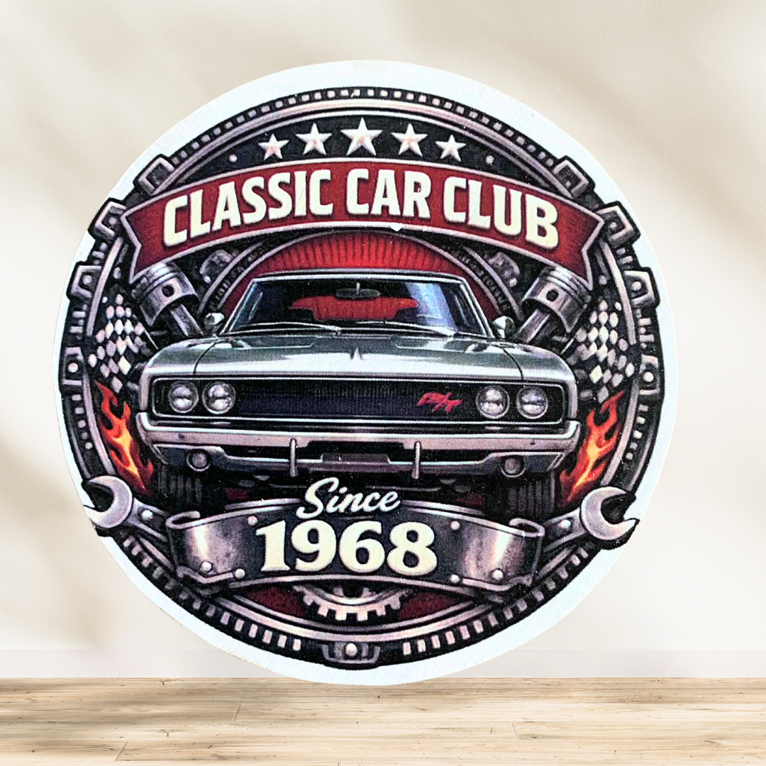 Dessous Dodge 🔥🚗 Avis aux amoureux de grosses mécaniques ! Avec ce dessous de verre, on passe direct en mode muscle car