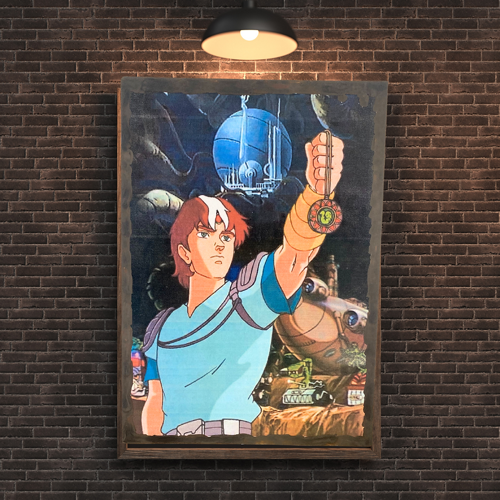 Miniature : Tableau Jayce et les Conquérants de la lumière  Jayce et les conquérants de la lumière s'invitent sur vos murs pour illuminer