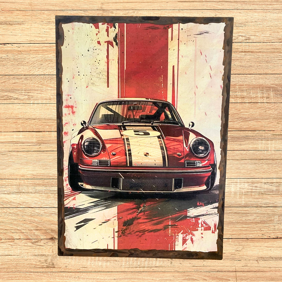 Miniature : 🏁 Avis aux fans de vitesse et de vintage ! 🏁  Voici une Porsche 911 de légende, prête à jaillir du tableau avec toute sa fo