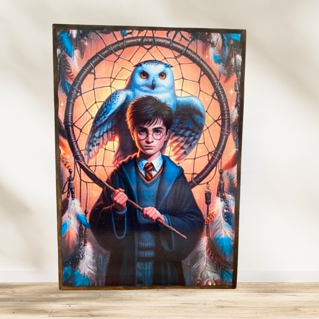 Tableau Harry Potter ⚡ Les fans de Harry Potter vont reconnaître en un instant l'univers qui a bercé toute une génération. E