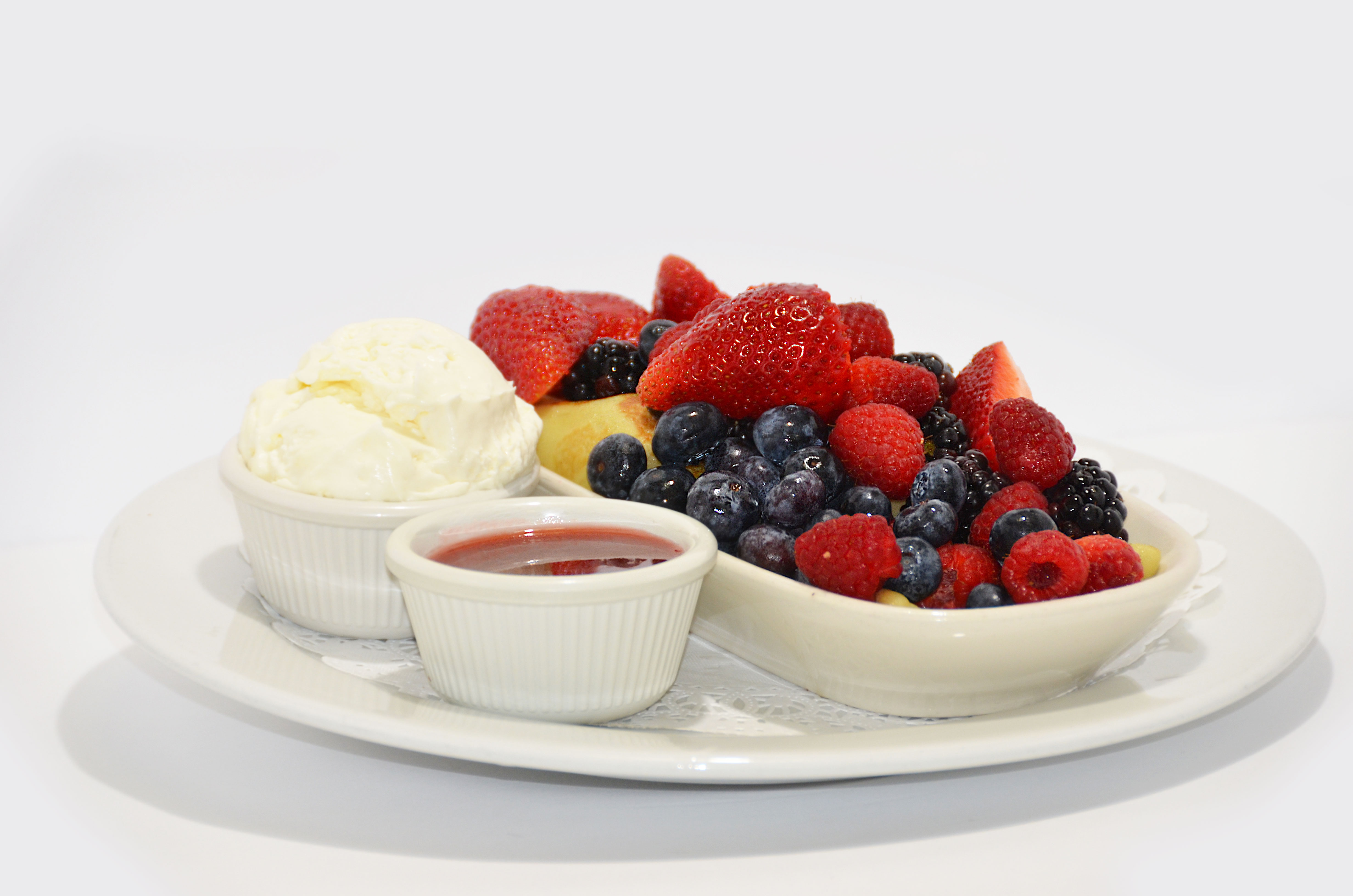 Fresh Fruit Crepes