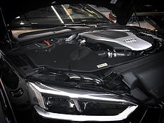 Kit di aspirazione dell'aria in fibra di carbonio per audi rs3