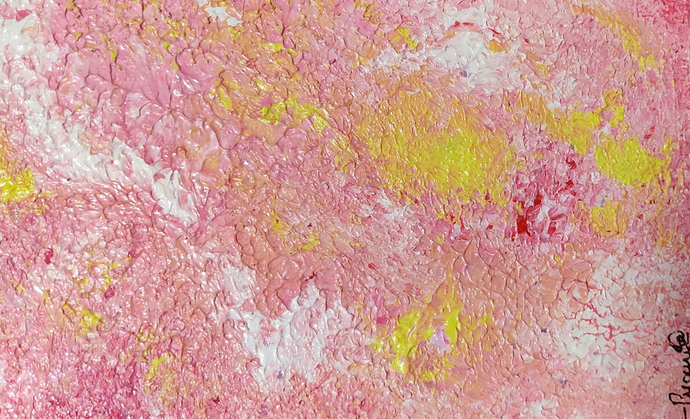 An abstract artwork to manifest romantic soulmate