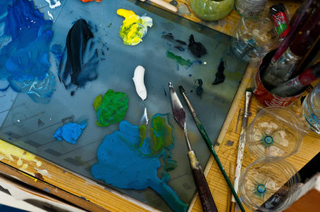 Art materials and paints